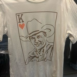George strait king of country music t-shirt, never worn